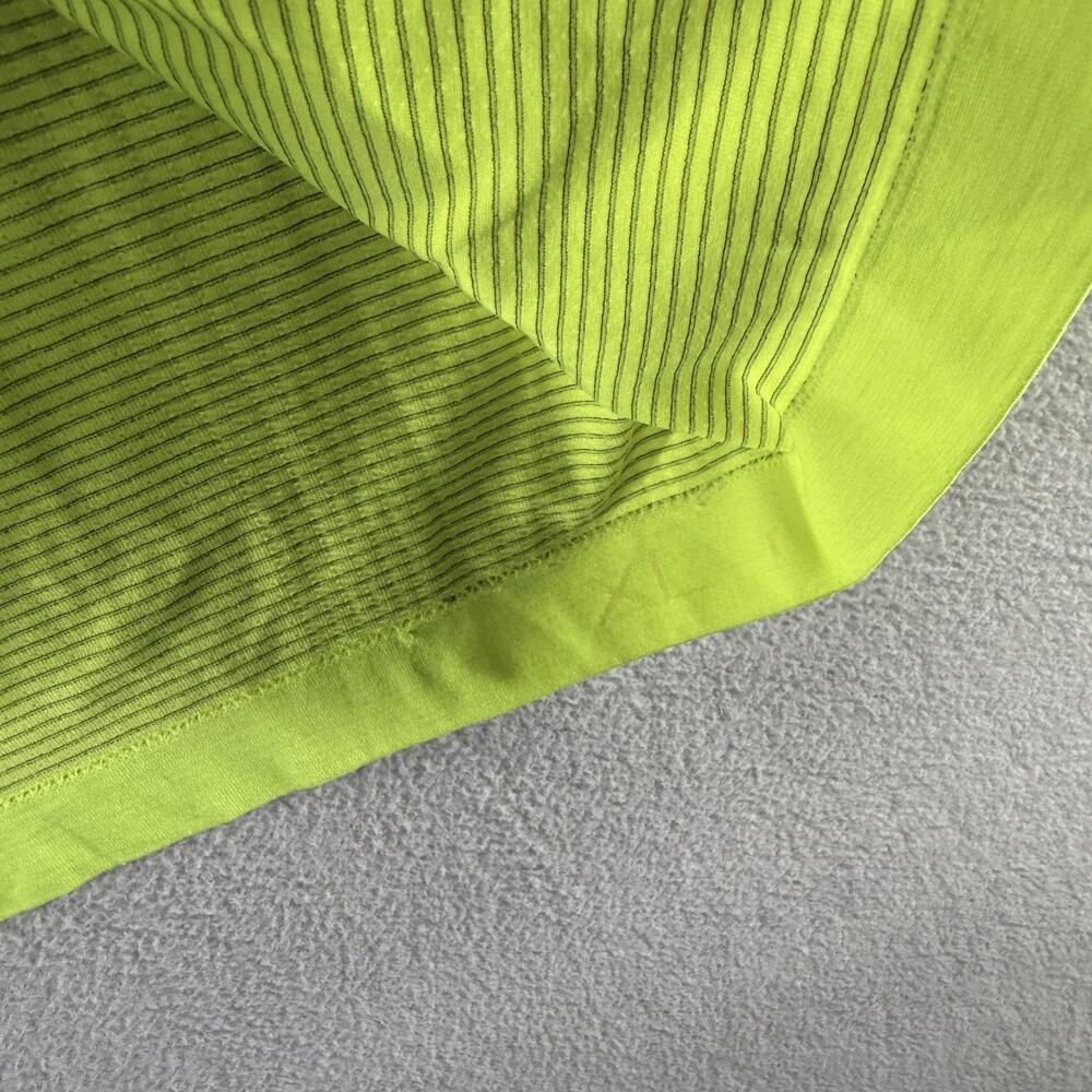 Lululemon Metal Vent Tech Shirt Men's XL Yellow Neon Highlighter Workout 2.0 NEW - Picture 8 of 13